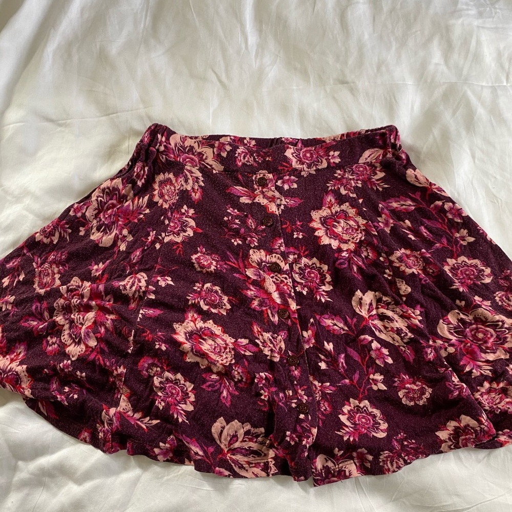 Floral skirt